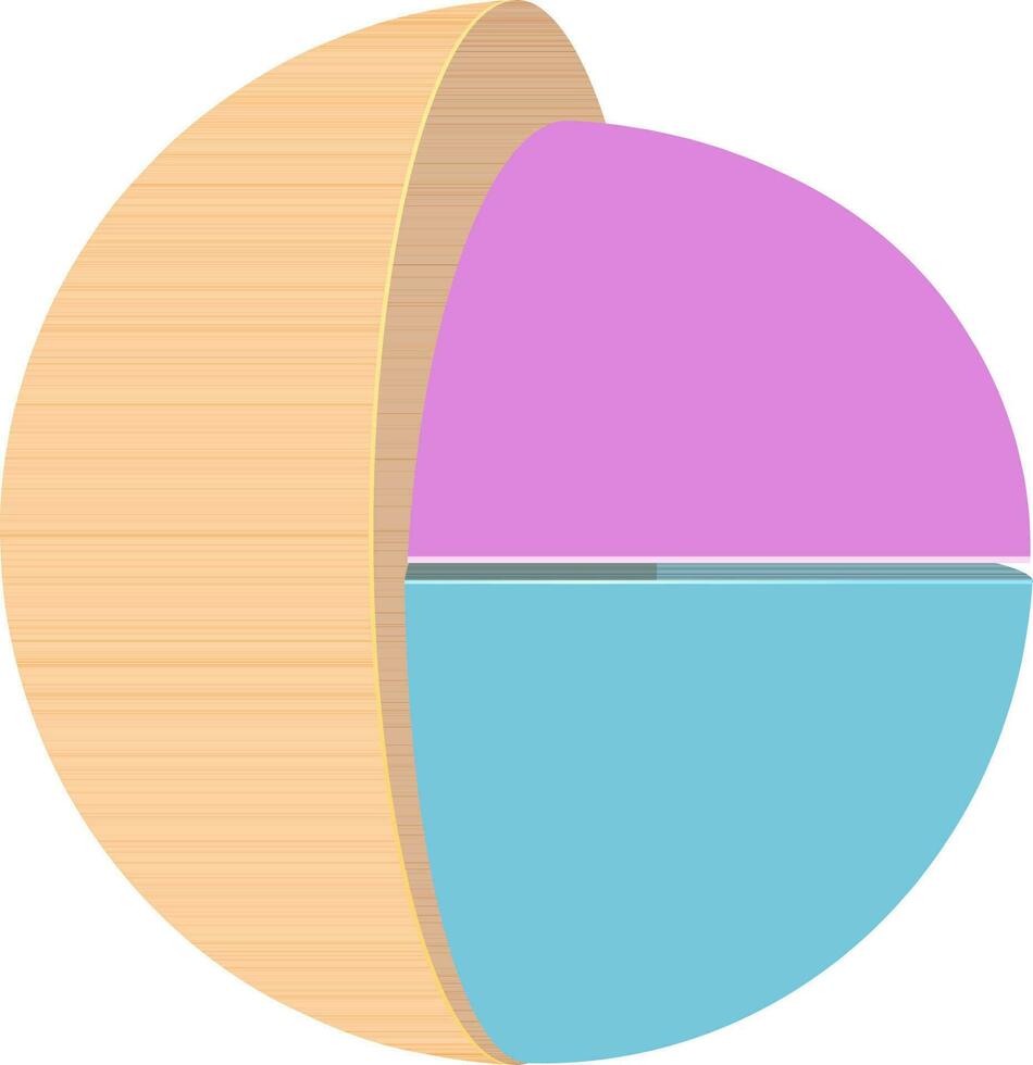 bunt 3d Infografik Element zum Geschäft. vektor