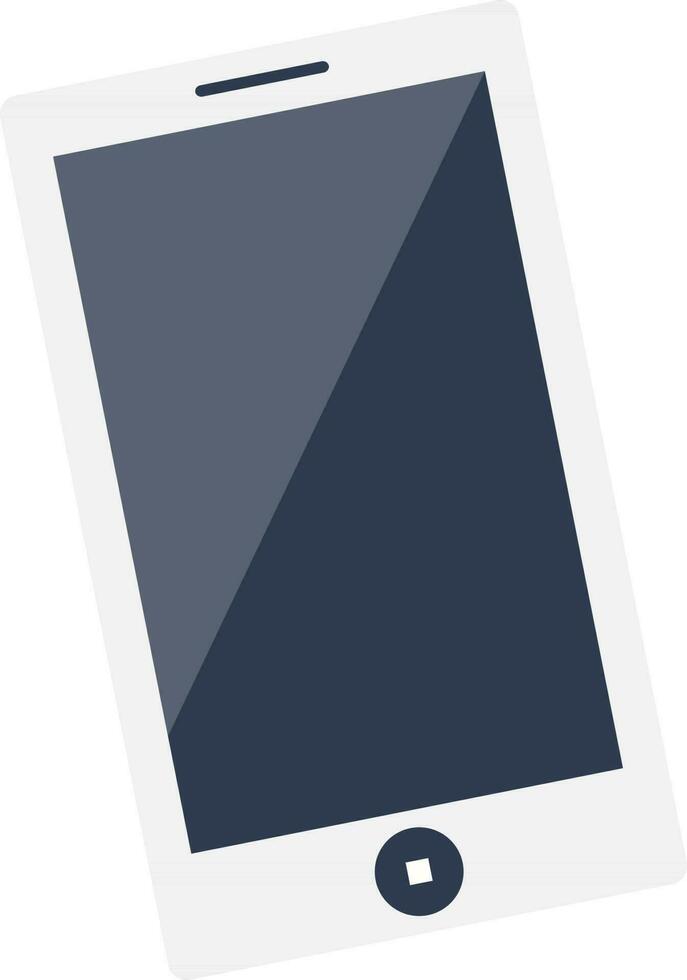 platt illustration av en smartphone. vektor