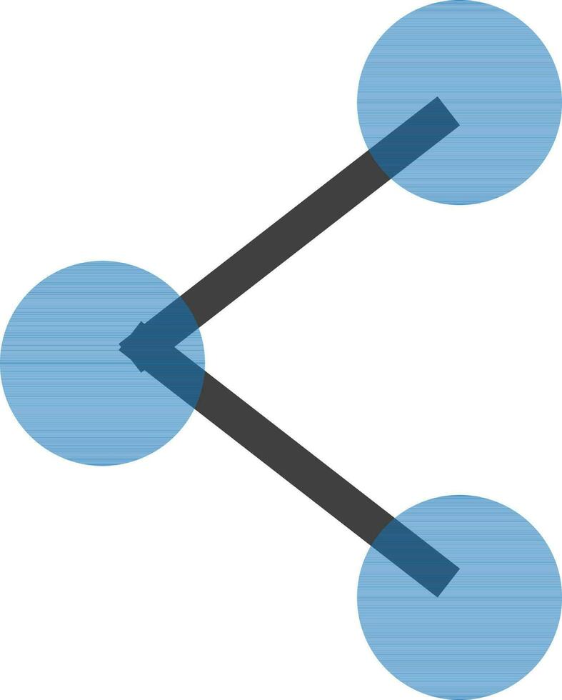 Symbol von Teilen Symbol im Farbe zum Multimedia cocept. vektor