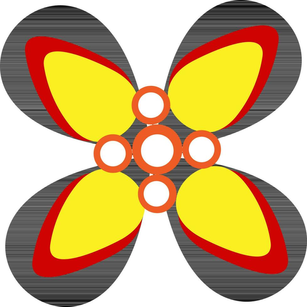 Blumen- bunt abstrakt Hintergrund. vektor