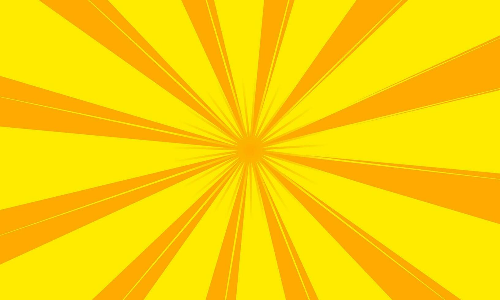 retro abstrakt auf Orange und Gelb Farben Hintergrund zum Hintergrund. Strahl Sunburst Streifen Textur Design Vorlage. elegant Strudel radial Muster Stil. Vektor Illustration. klassisch Sonne Balken zum Banner