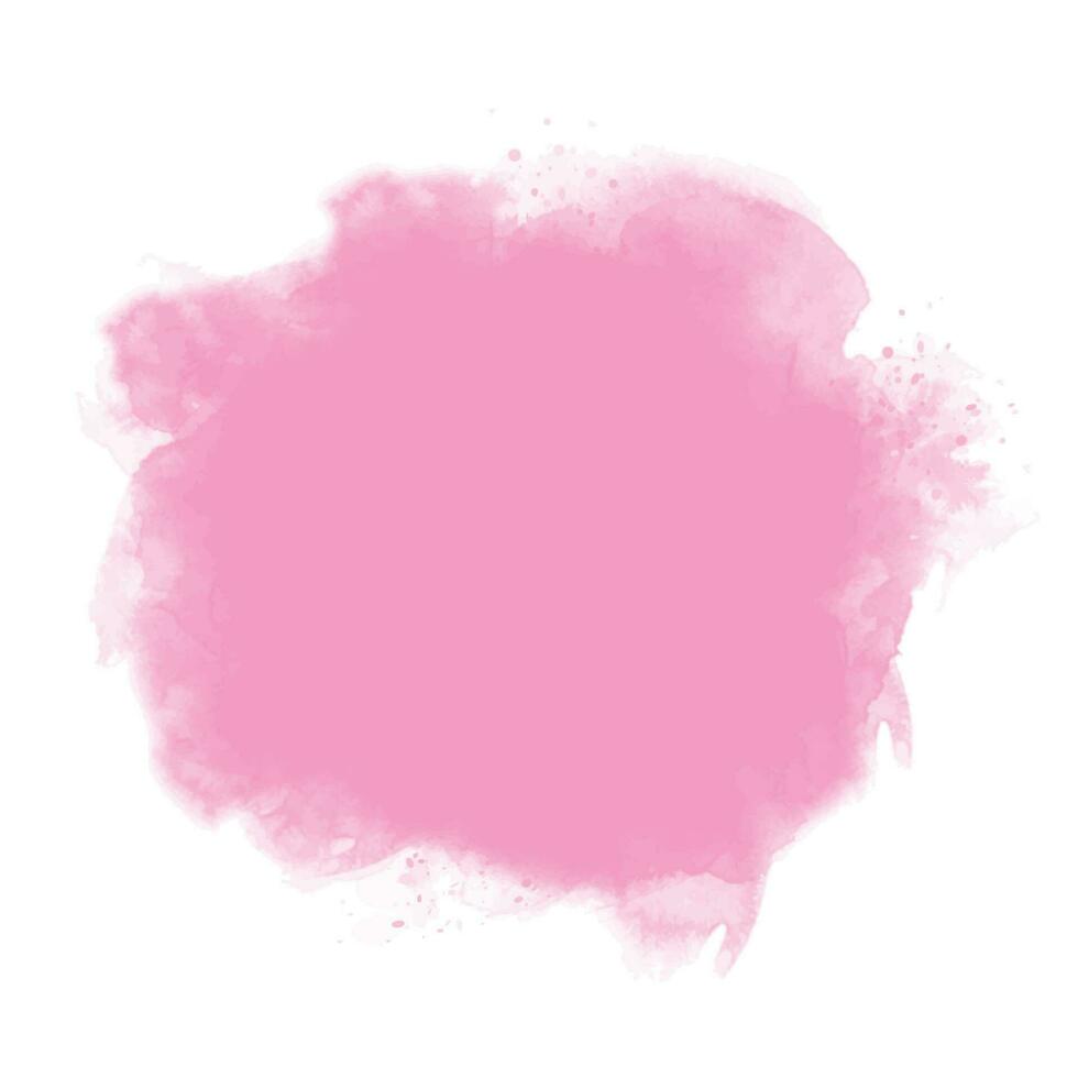 abstrakt pastell megenta rosa vattenfärg färga textur bakgrund vektor