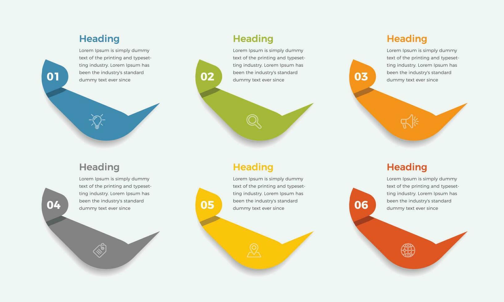 Infografiken Geschäft Schritt Erfolg Vektor Design Vorlage. Vektor Elemente zum Infografik Design mit Symbole