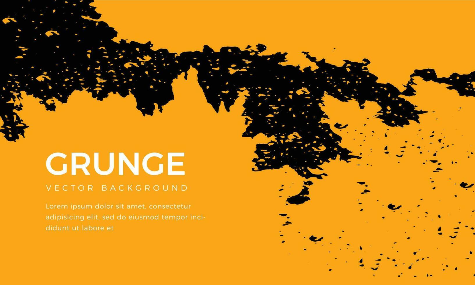 abstrakt schwarz und Orange Hintergrund mit Grunge Textur. bunt Hintergrund Design. Orange und schwarz Vektor Grunge texturiert Hintergrund
