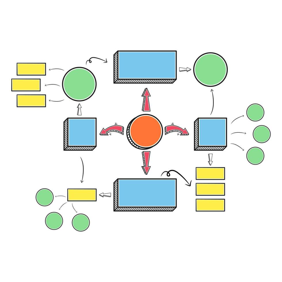 Vektor Geschäft Vorlage zum Präsentationen. kreativ Konzept zum Infografik. Geschäft Daten Visualisierung. Prozess Diagramm. abstrakt Elemente von Grafiken, Diagramme mit Schritte, Optionen, Abschnitte oder Verfahren.