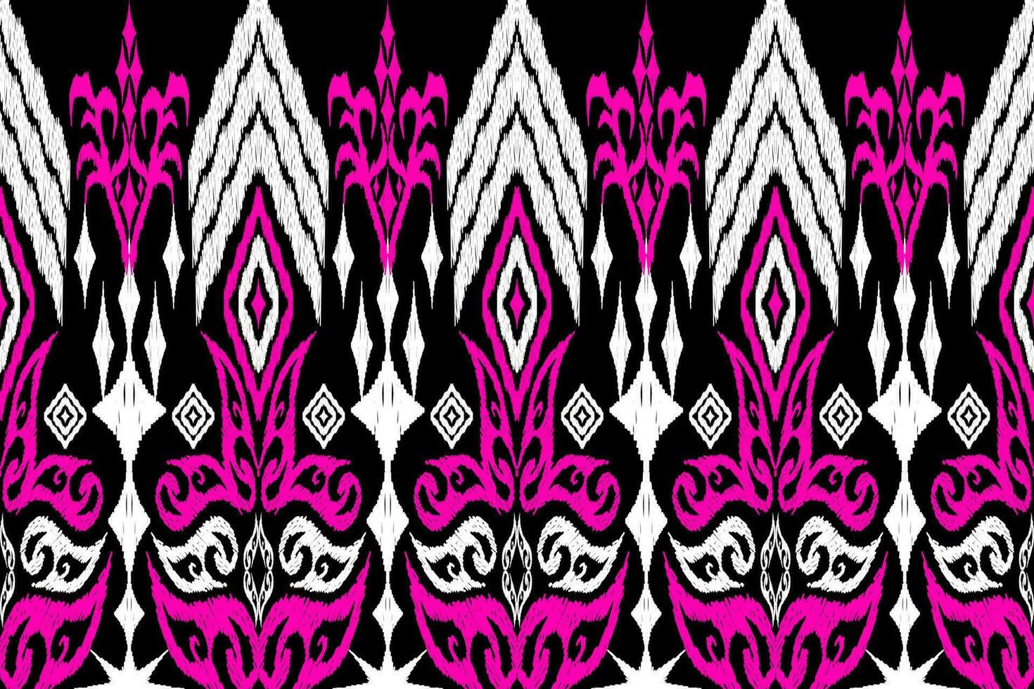 ethnisch Zahl aztekisch Stickerei Stil. geometrisch Ikat orientalisch traditionell Kunst Musterdesign zum ethnisch Hintergrund, Hintergrund, Mode, Kleidung, Verpackung, Stoff, Element, Sarong, Grafik, Vektor Illustration