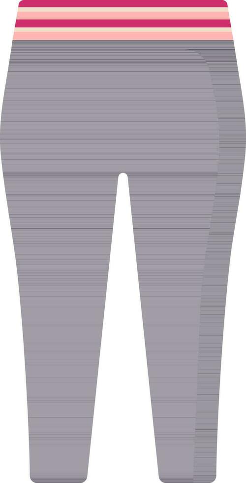 keuchen oder Jeans Symbol im lila Farbe. vektor