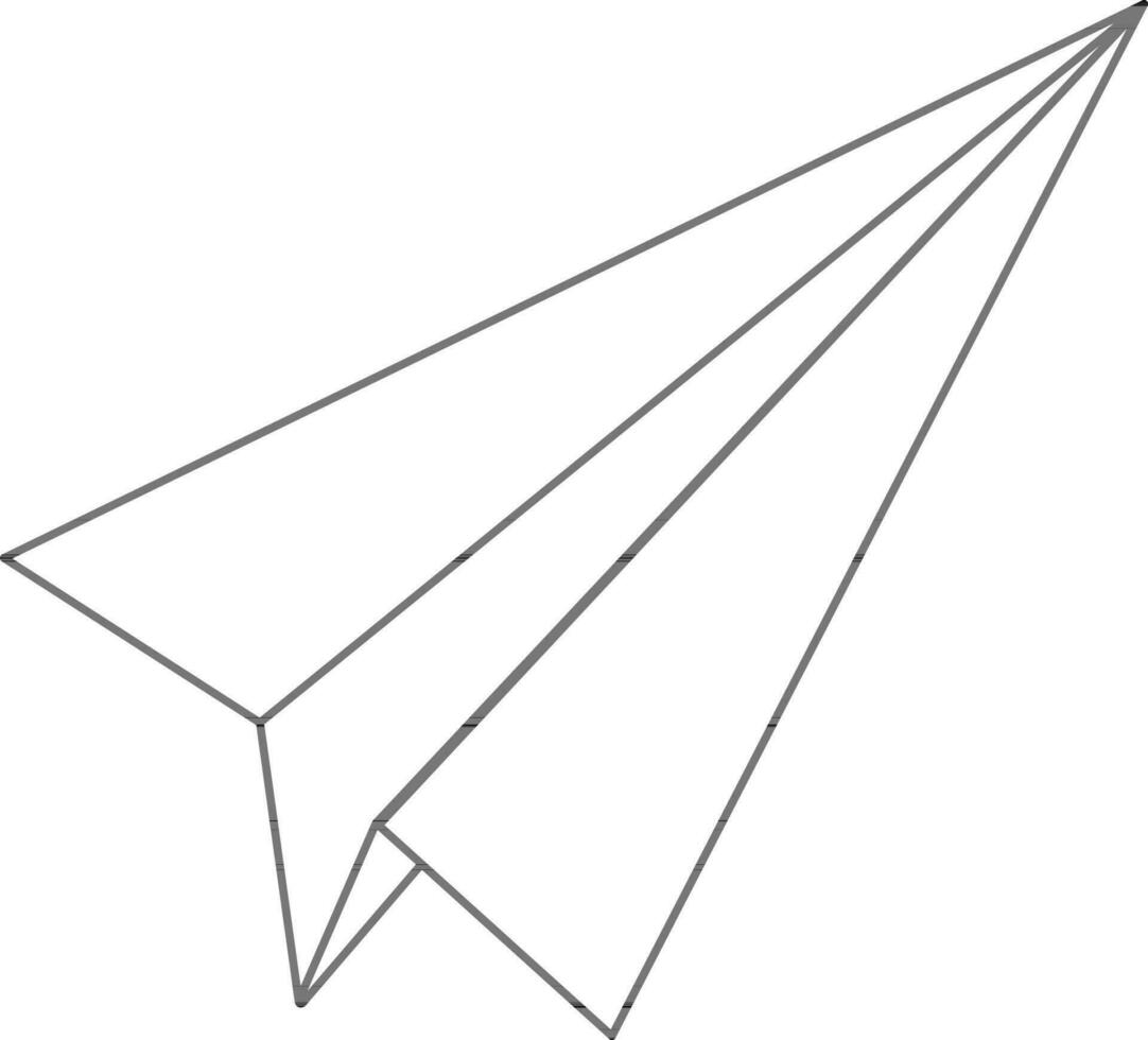 svart linje konst illustration av en markören. vektor