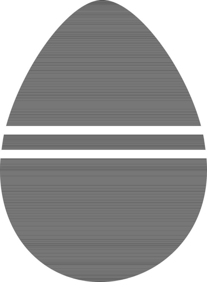vektor ägg tecken eller symbol i platt stil.