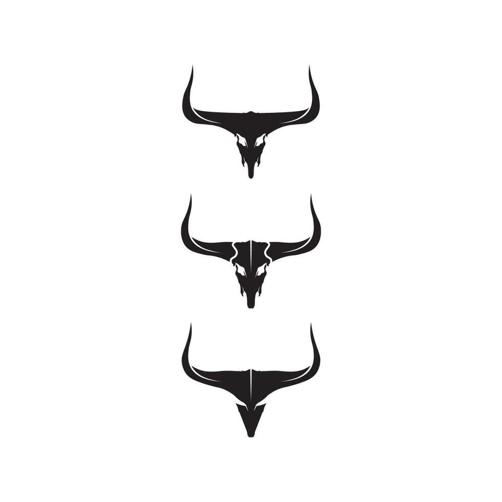 bull buffalo head ko djur maskot logo design vektor för sport horn buffalo djur däggdjur huvud logo vilda matador