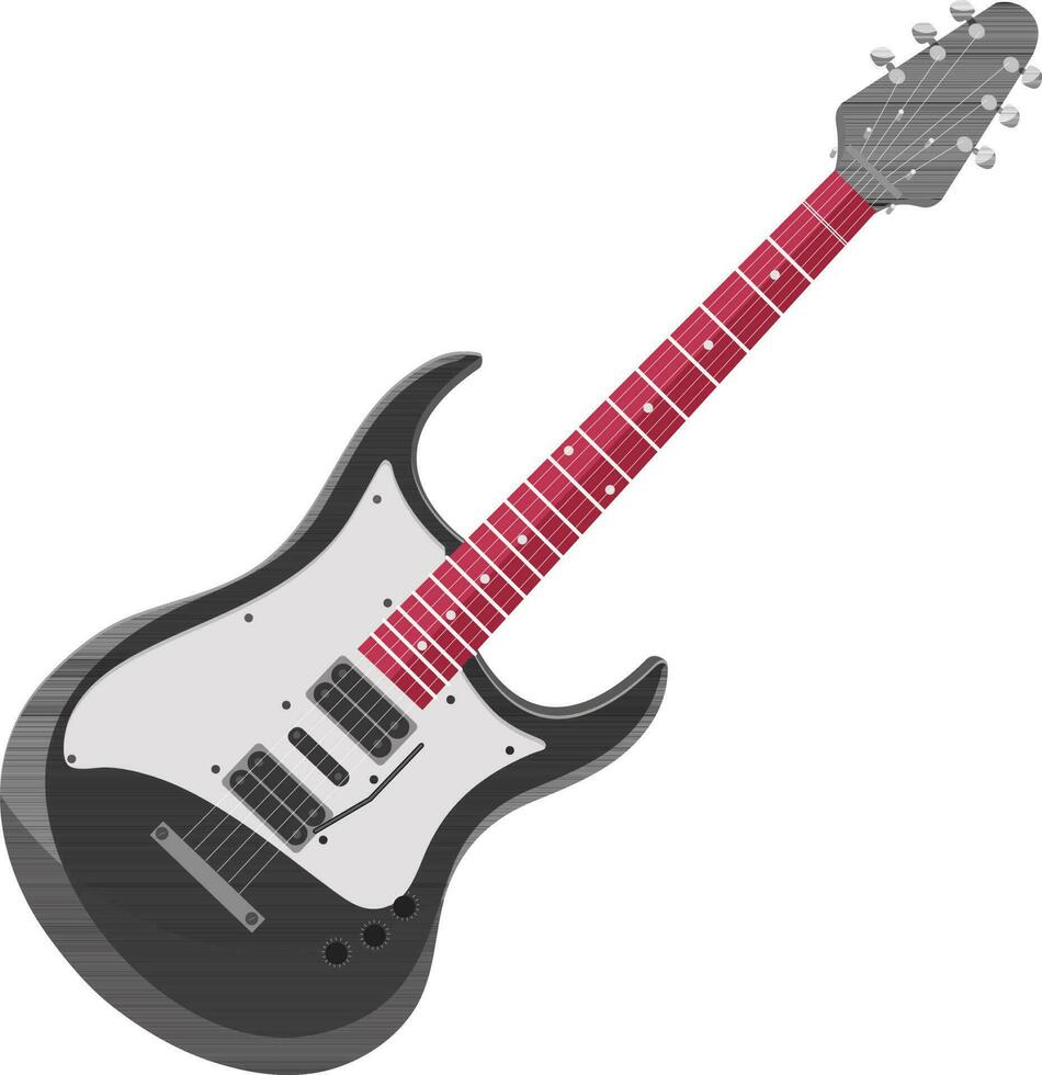 illustration av gitarr musikalisk instrument. vektor