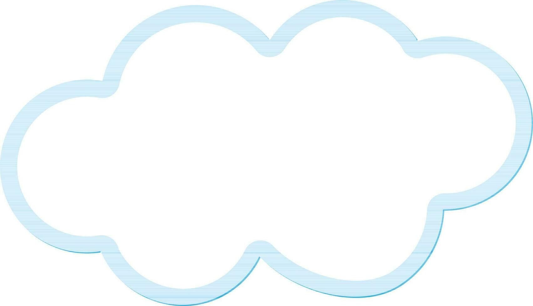 vektor illustration av moln.