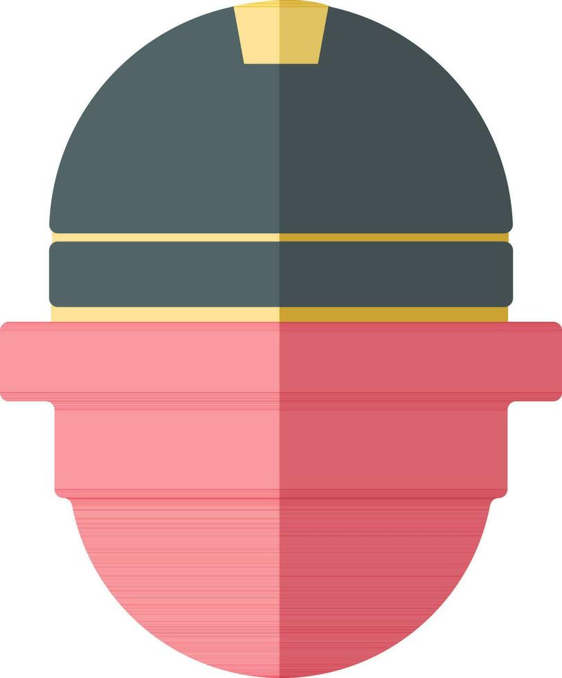 Symbol von Konstruktion Sicherheit Helm. vektor