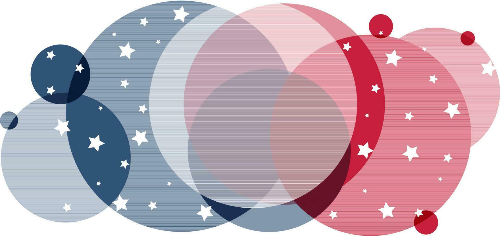 amerikanisch Flagge Farben Hintergrund zum 4 .. Juli. vektor