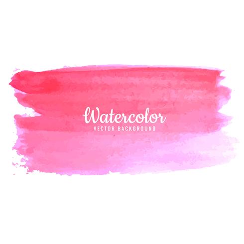 Moderner rosa Aquarellhintergrund vektor