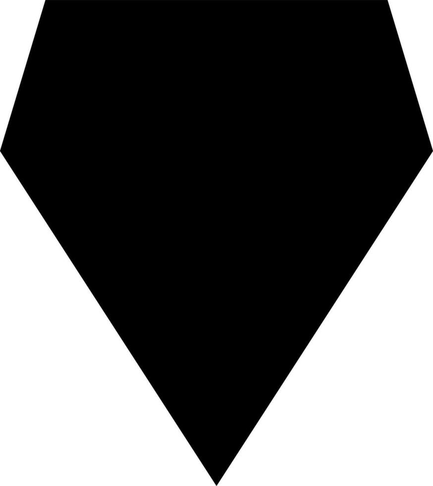Diamant Symbol oder Symbol. vektor