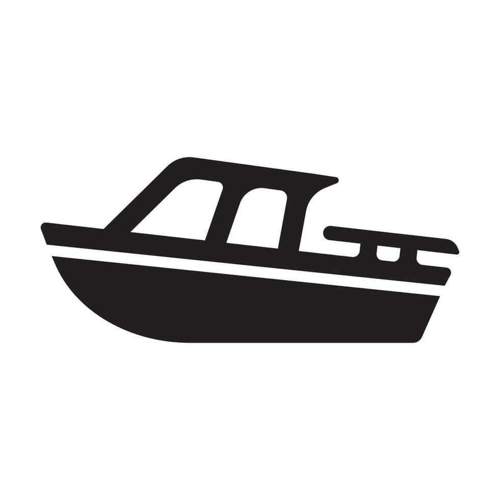 båt ikon vektor