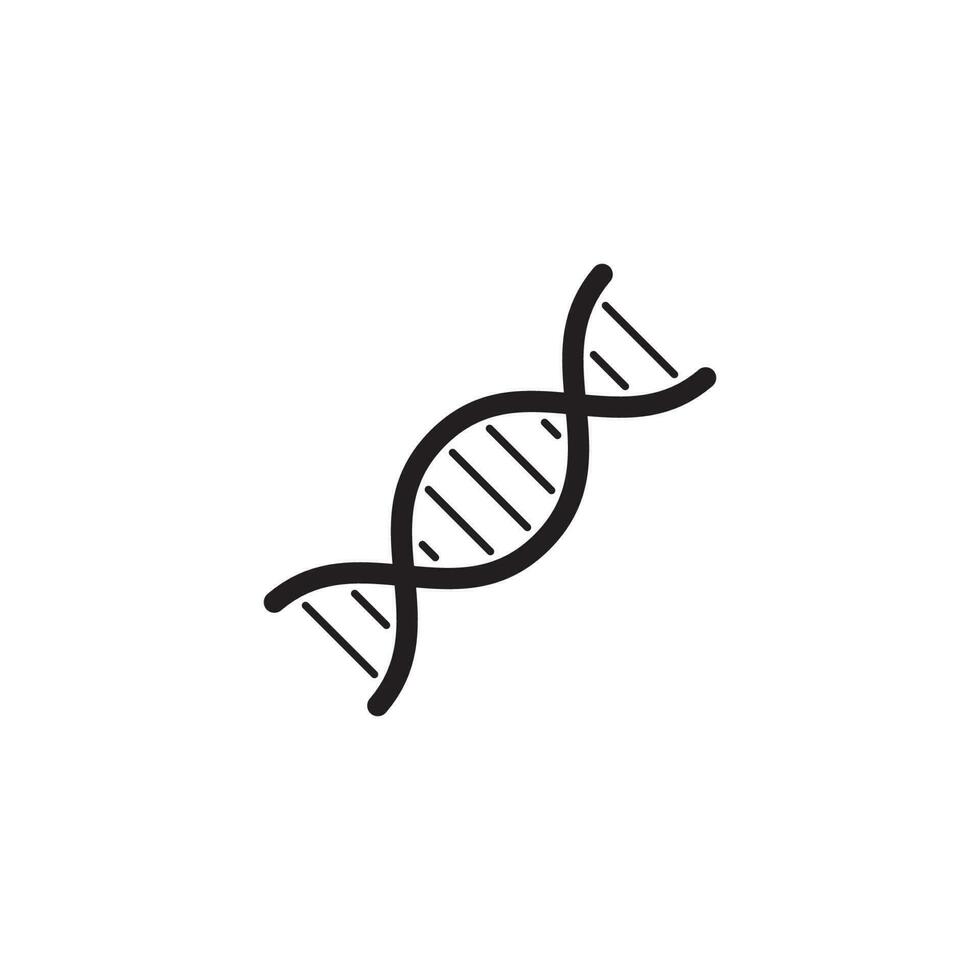 DNA-Symbolvektor vektor