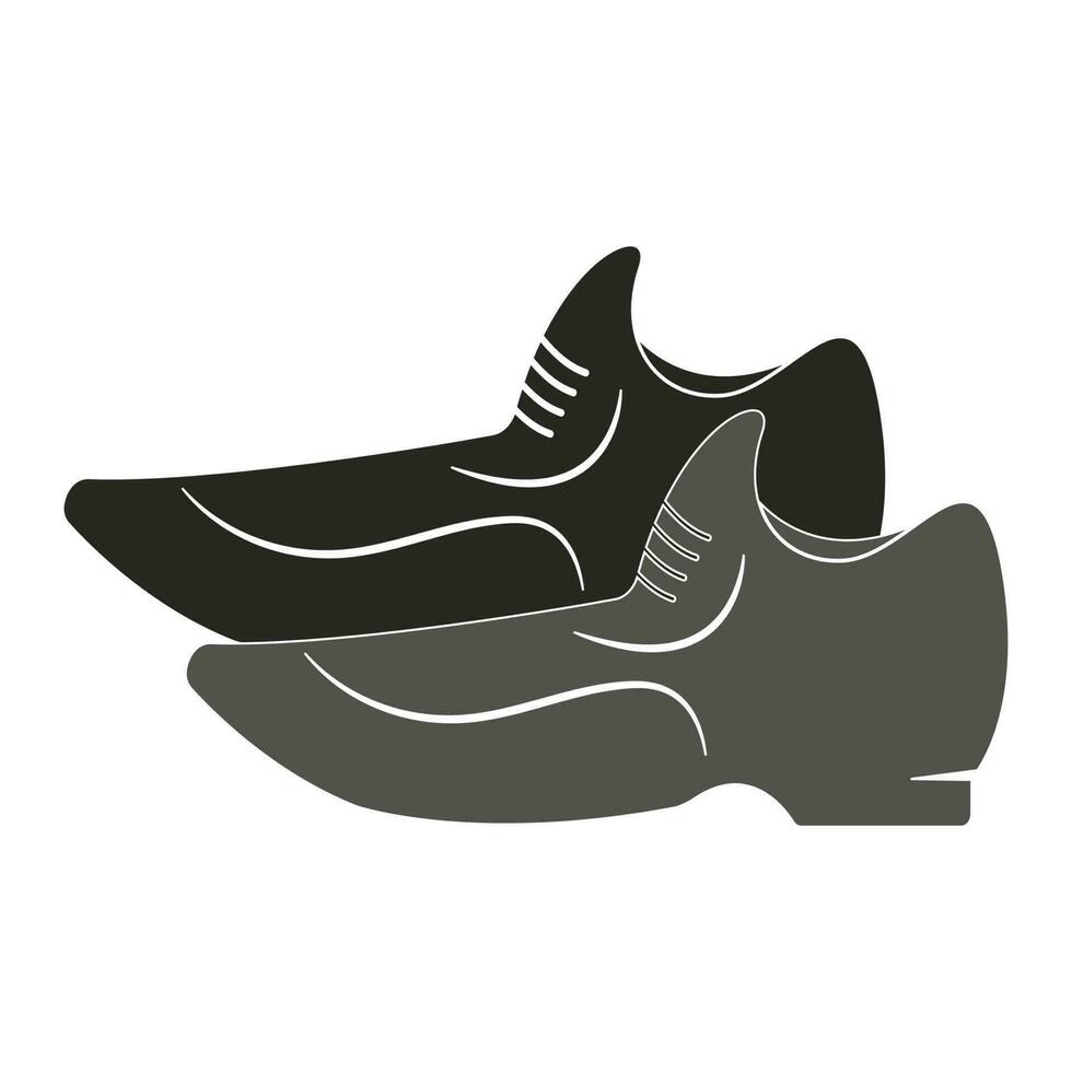 Schuhe Logo Vektor Illustration