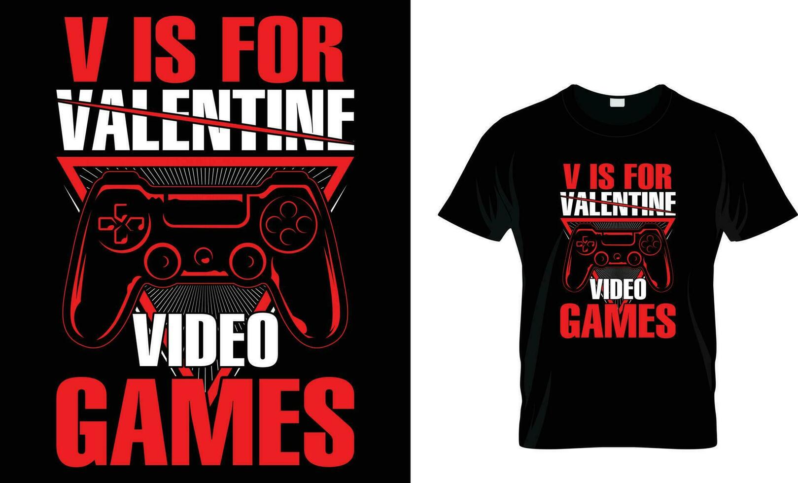 gaming t-shirt design vektor