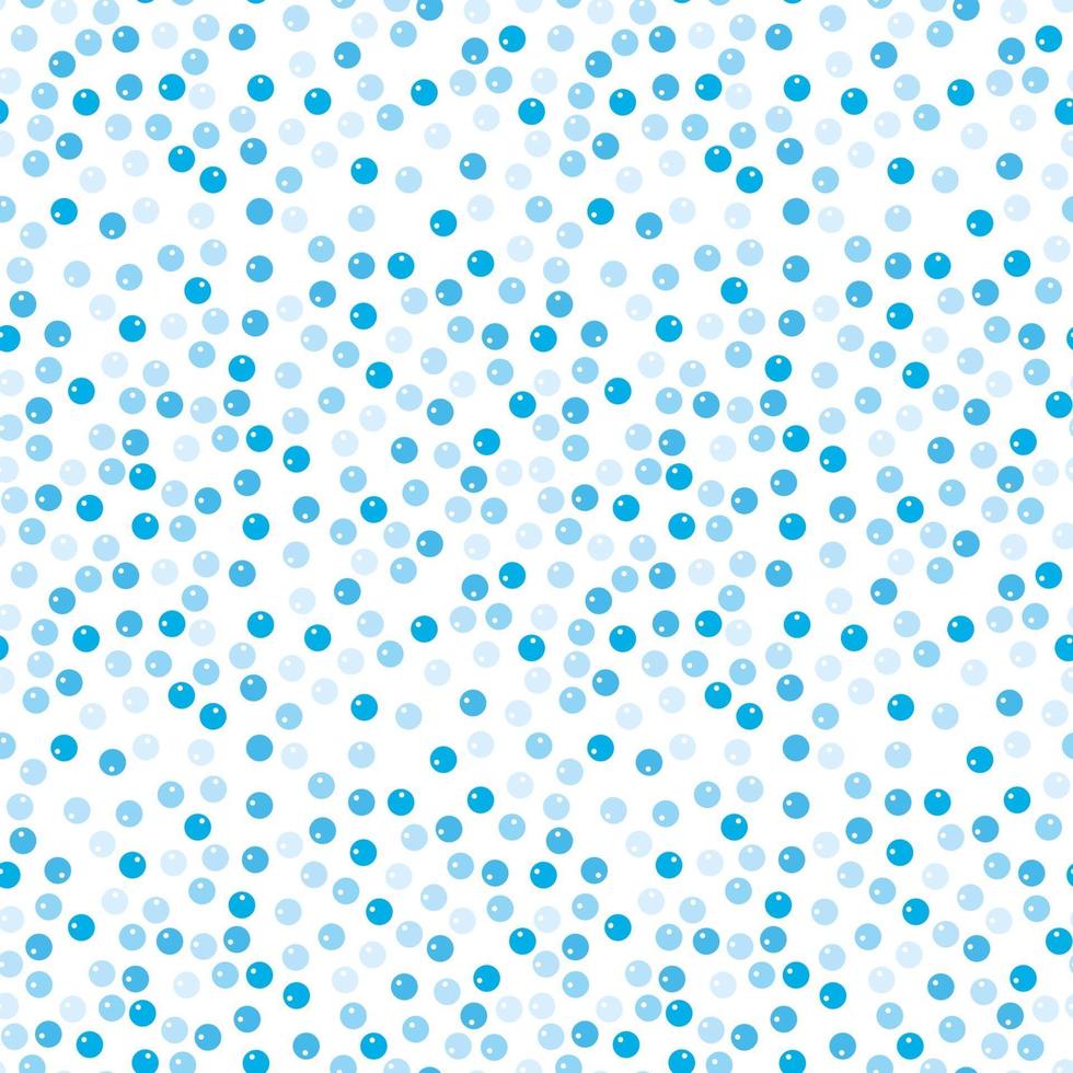 blaue Blasen auf einem weißen Hintergrundvektor nahtlos vektor