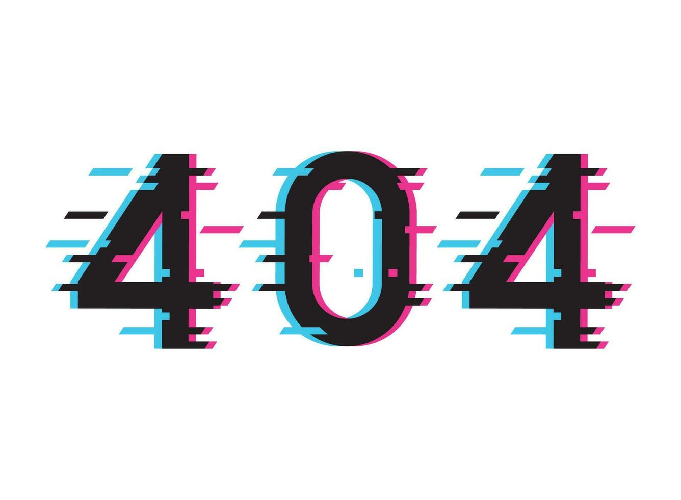 ikon tech fel 404 ikon isolerat vektor