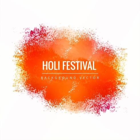 illustration av färgstarka Happy Holi Bakgrund för C-festivalen vektor