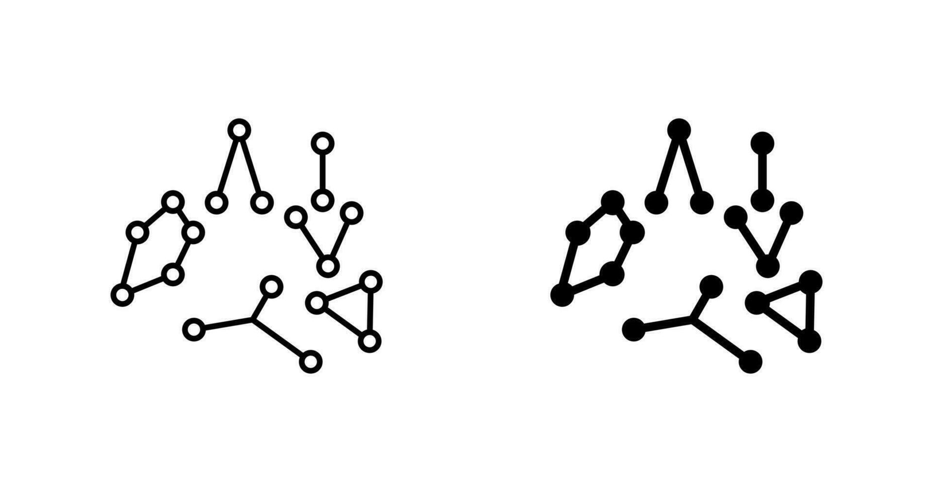 Konstellationsvektorsymbol vektor