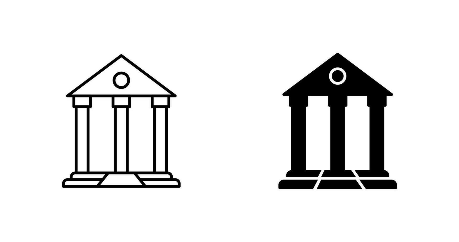 Parthenon-Vektorsymbol vektor