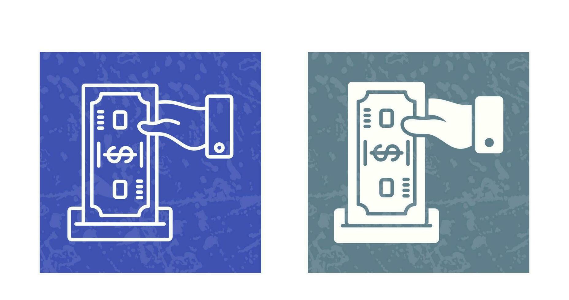 Einzahlungsvektorsymbol vektor