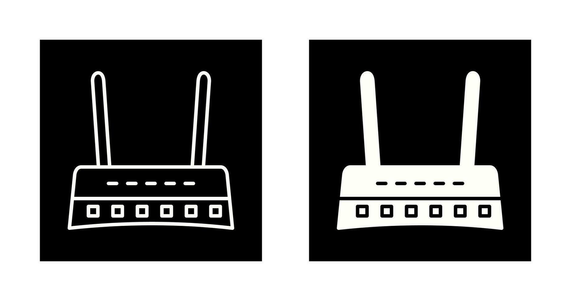 Router-Vektor-Symbol vektor