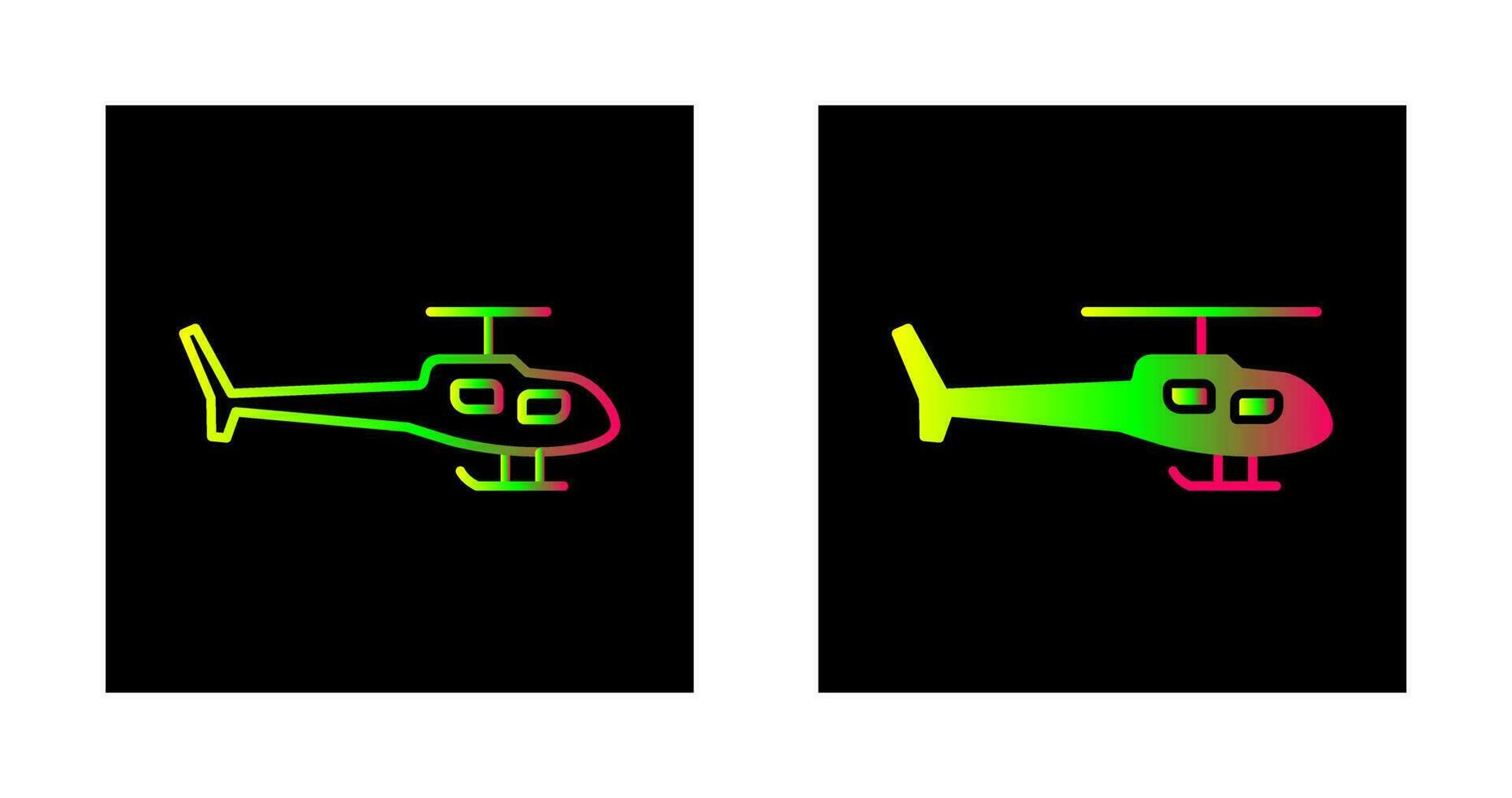 Hubschrauber-Vektor-Symbol vektor