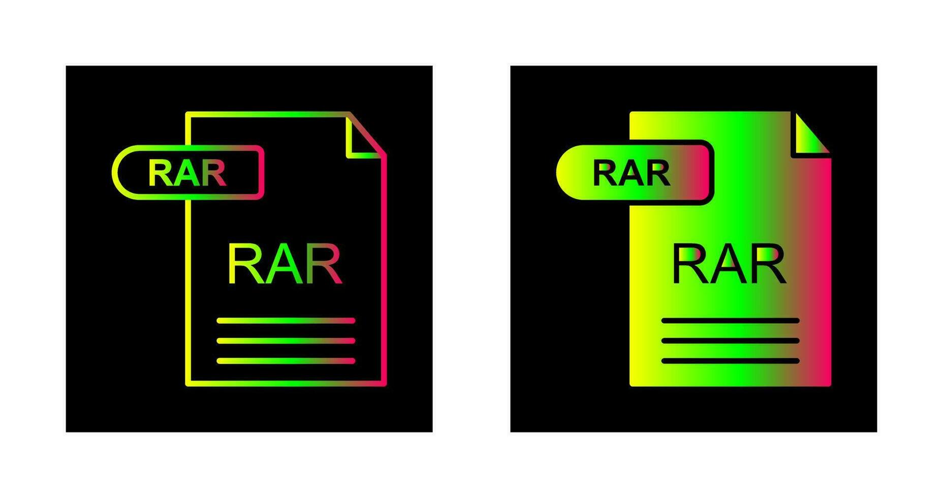 rar-Vektorsymbol vektor