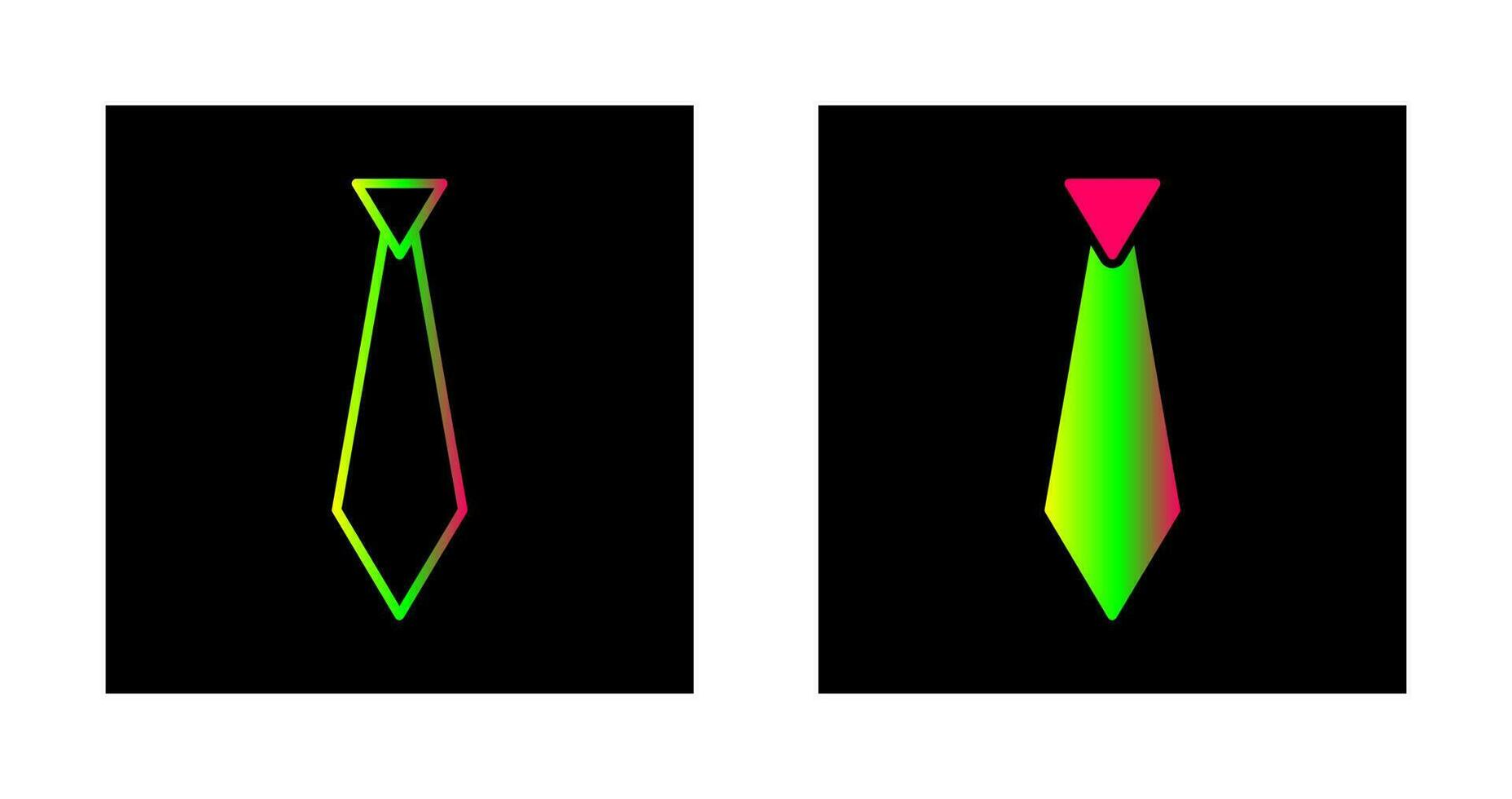 Krawattenvektorikone vektor