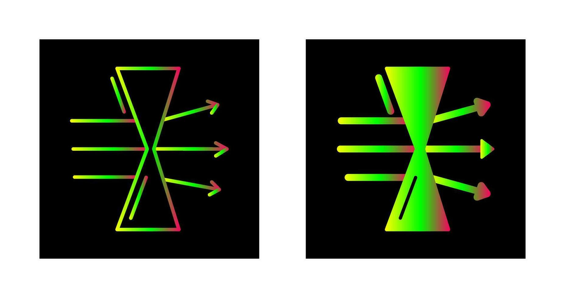 dispersion vektor ikon