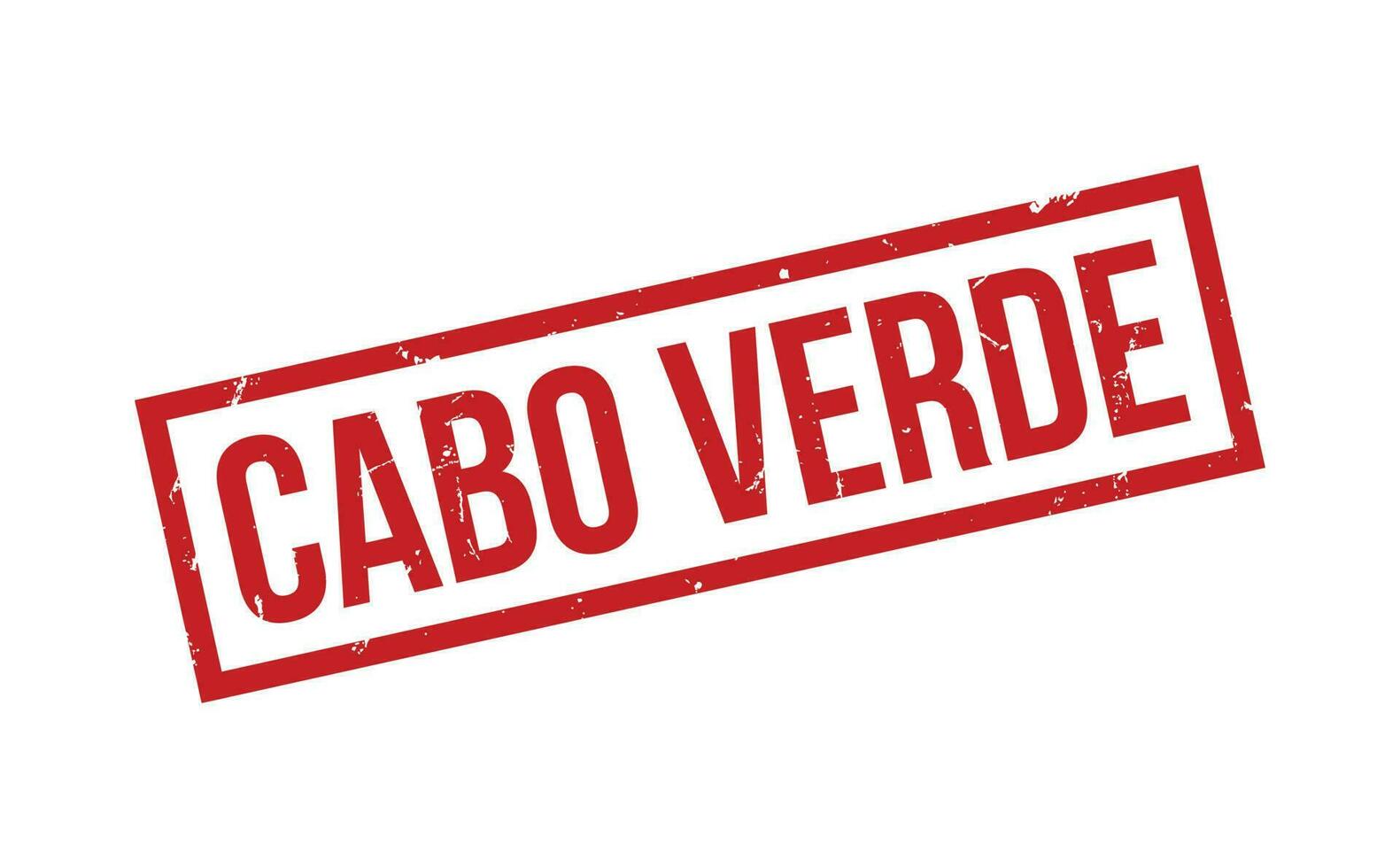 cabo verde sudd stämpel täta vektor