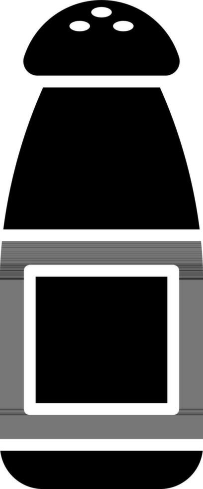 illustration av shaker ikon. vektor