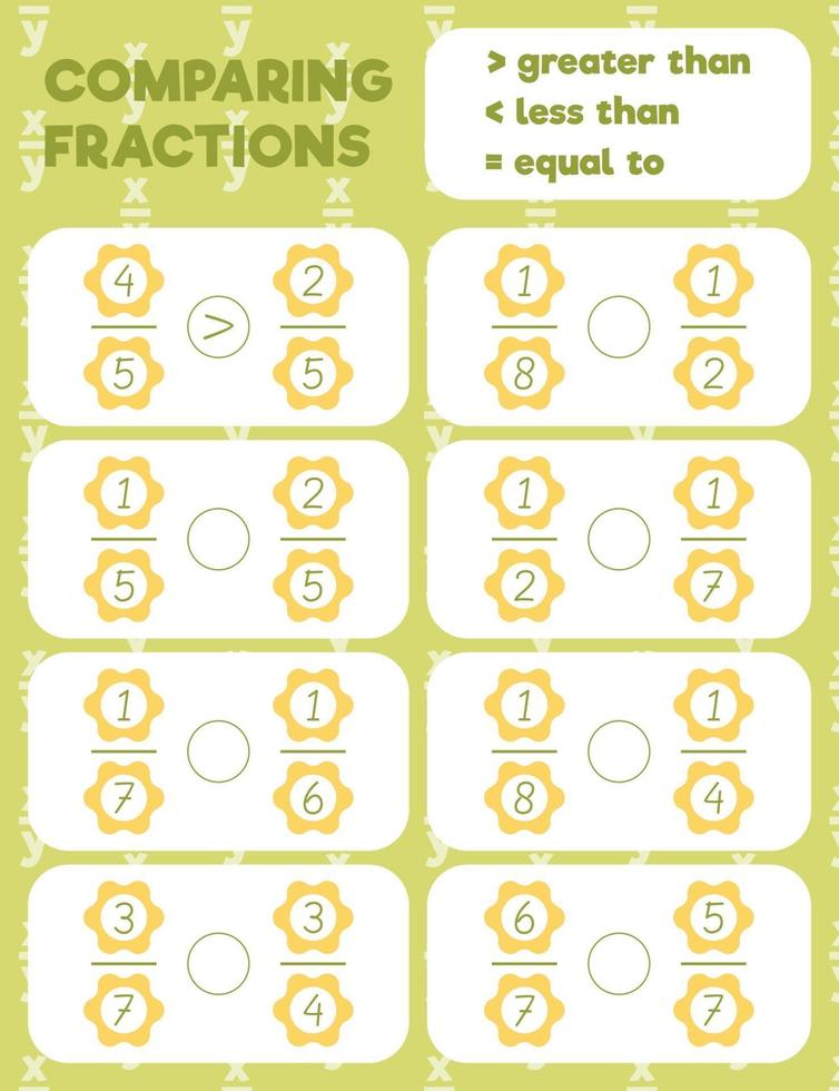 matematik träningssida vektor