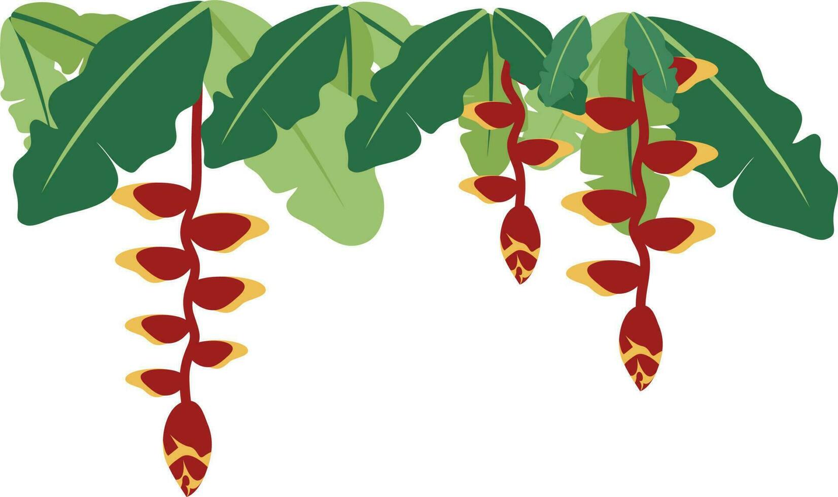 dinglande blomma element. illustration av Hem hängande löv av växt sträng av nickel isolerat på vit bakgrund. vektor