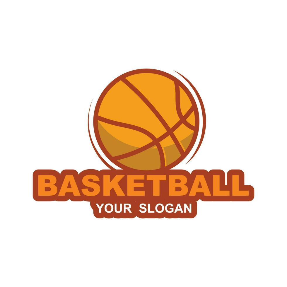 Basketball Logo Vektor Design-Vorlage