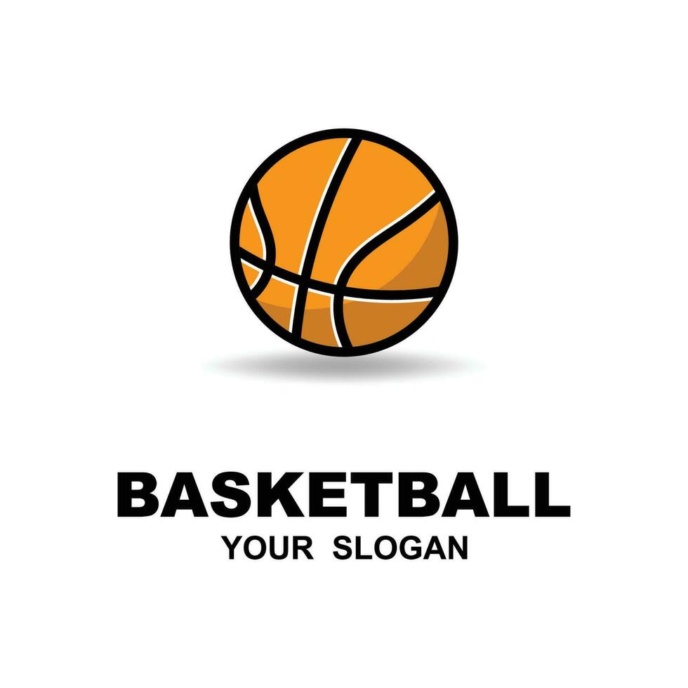 Basketball Logo Vektor Design-Vorlage