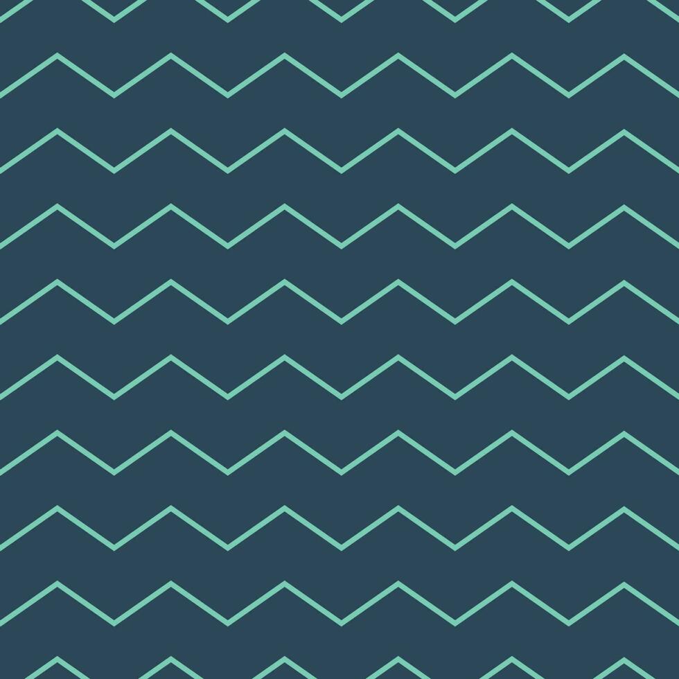 abstrakt zick Zack Linien nahtlos Muster dunkel Grün grau Farben männlich Stoff Kleidung Hintergrund. Junge Kleidung. geometrisch Vorlage. Chevron Textil- Design. gestreift drucken. Vektor Illustration