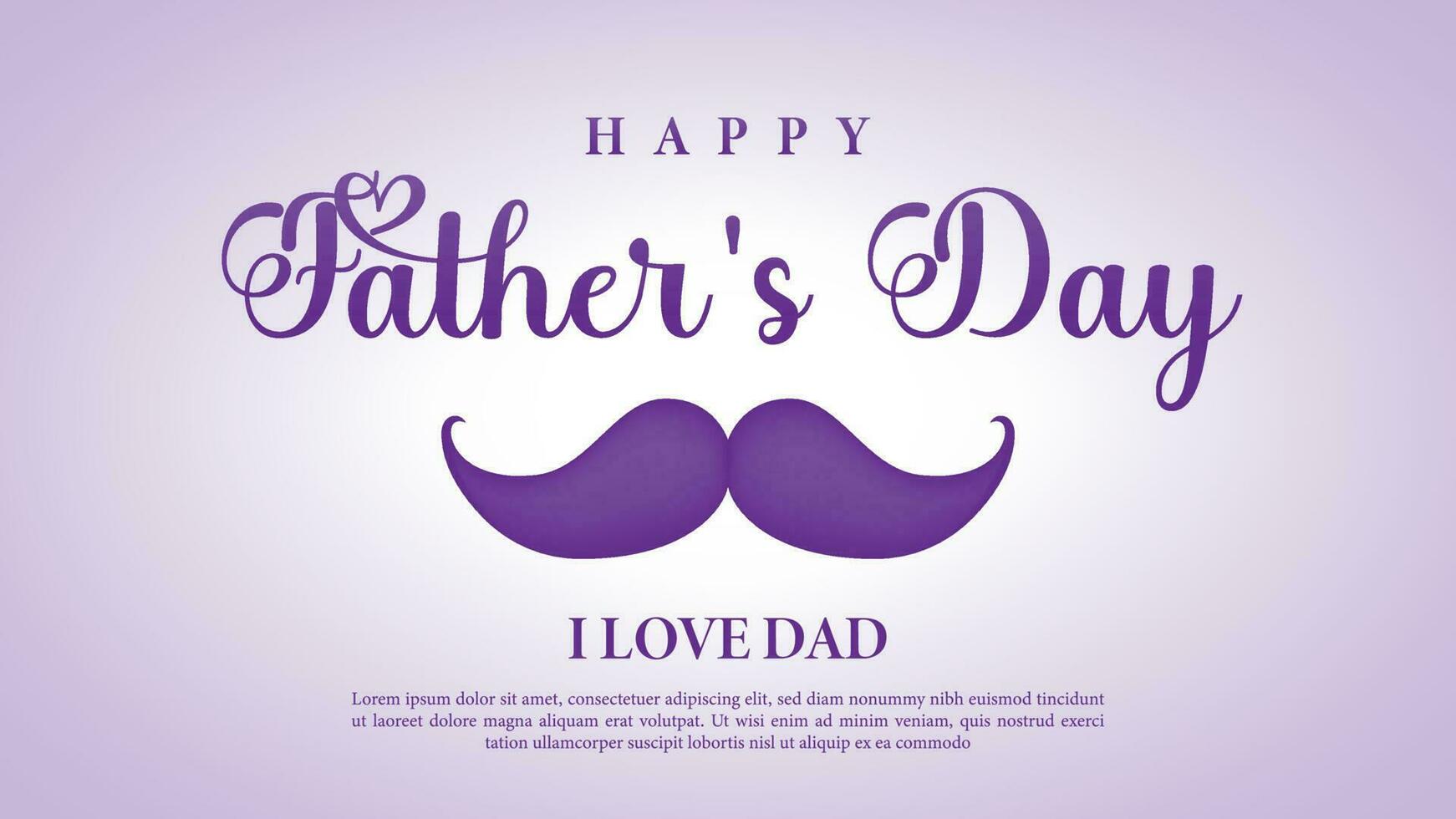 Lycklig fäder dag kalligrafi hälsning kort. fäder dag vektor text bakgrund