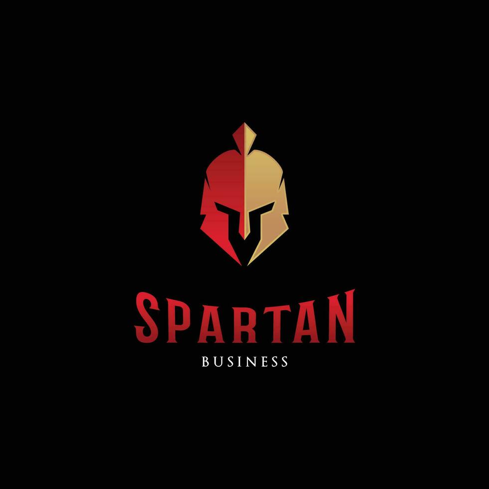 spartanisch Symbol Logo Design Vorlage vektor