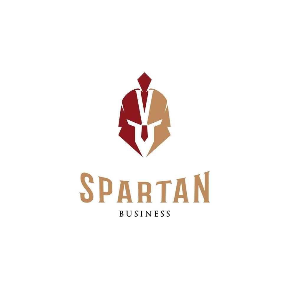 Initiale Brief v spartanisch Symbol Logo Design Vorlage vektor