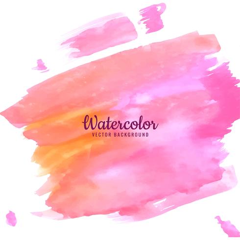 moderner Aquarell Hintergrund vektor