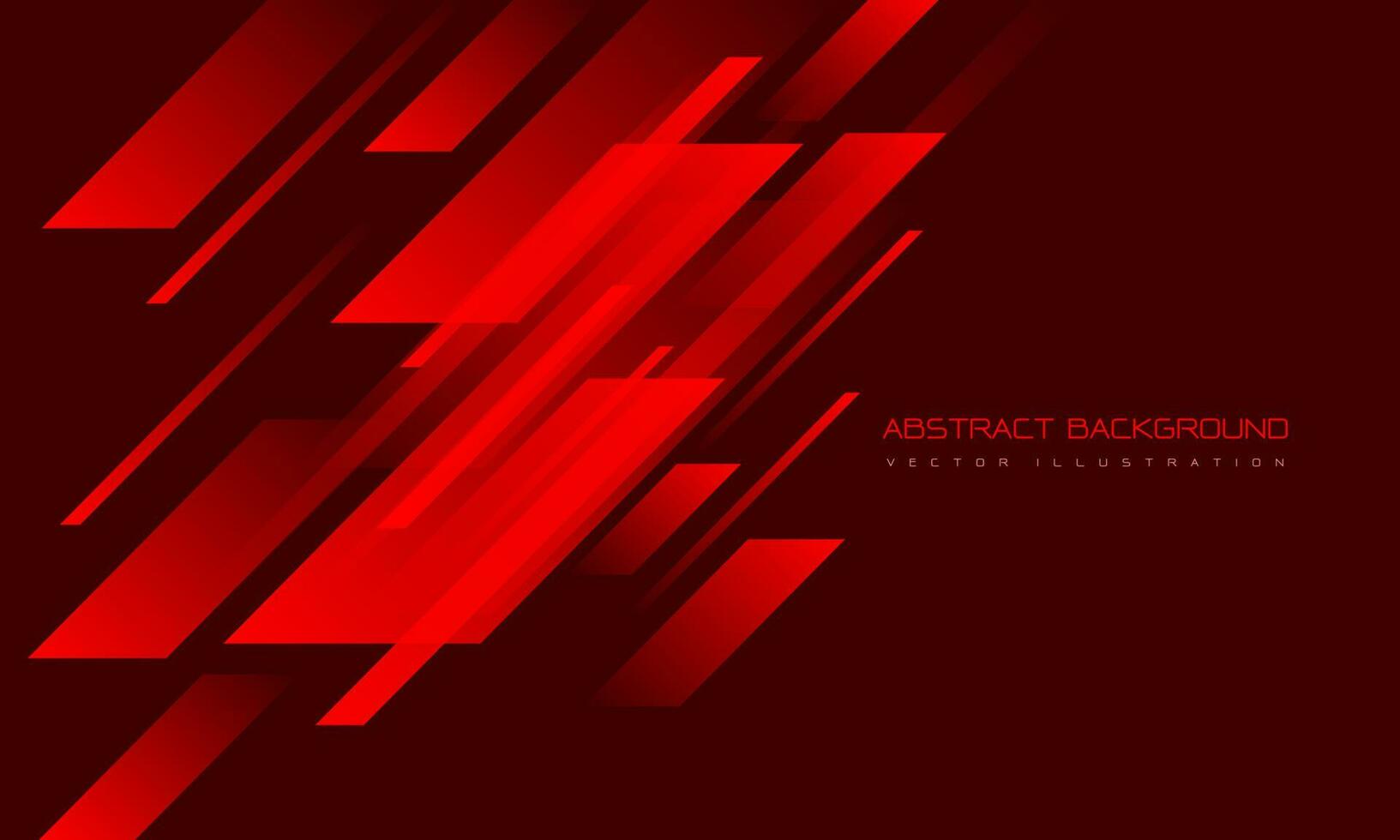 abstrakt röd geometrisk hastighet dynamisk med tom Plats design modern teknologi trogen kreativ bakgrund vektor