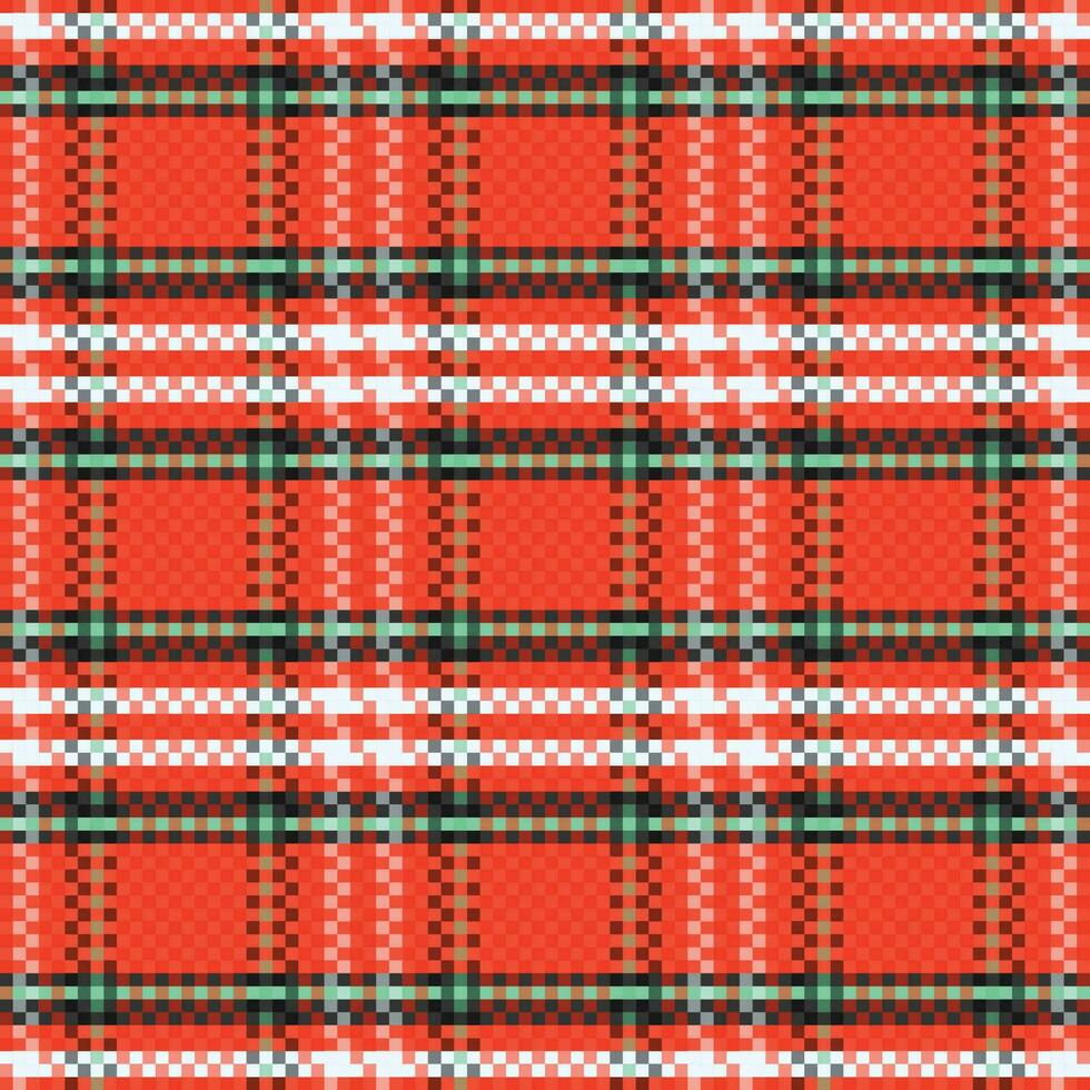 Tartan Plaid Muster. prüfen Plaid. vektor