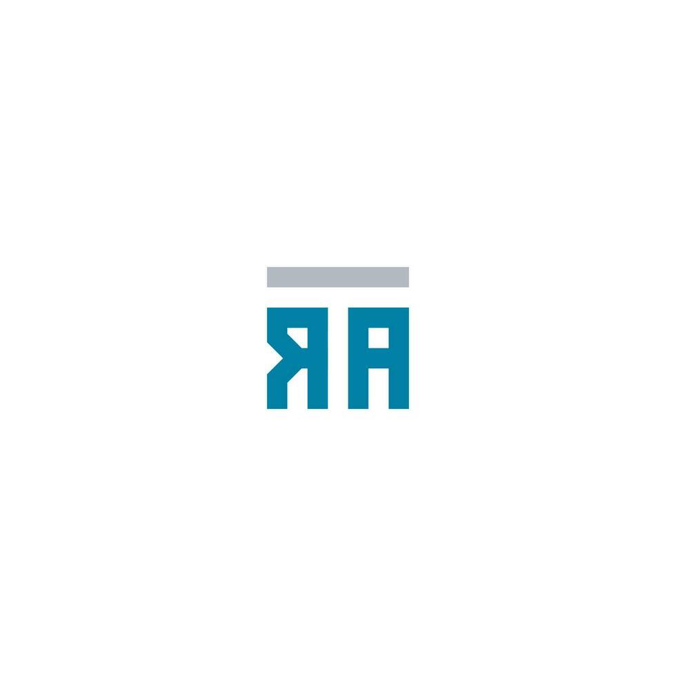 Briefe tra Ratte Platz Logo minimal einfach modern vektor