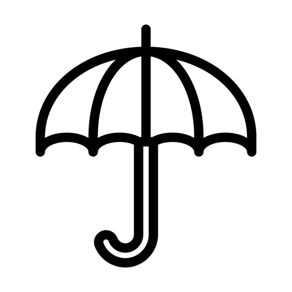 Regenschirm-Icon-Design vektor